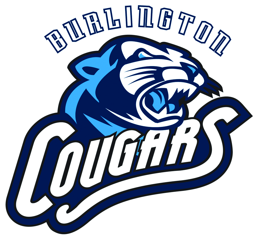 Burlington Cougars Junior Hockey Logo